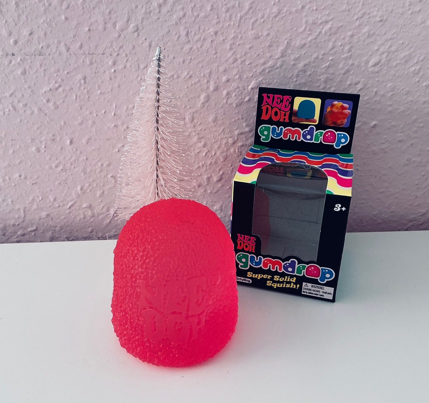 Pink NeeDoh Gumdrop